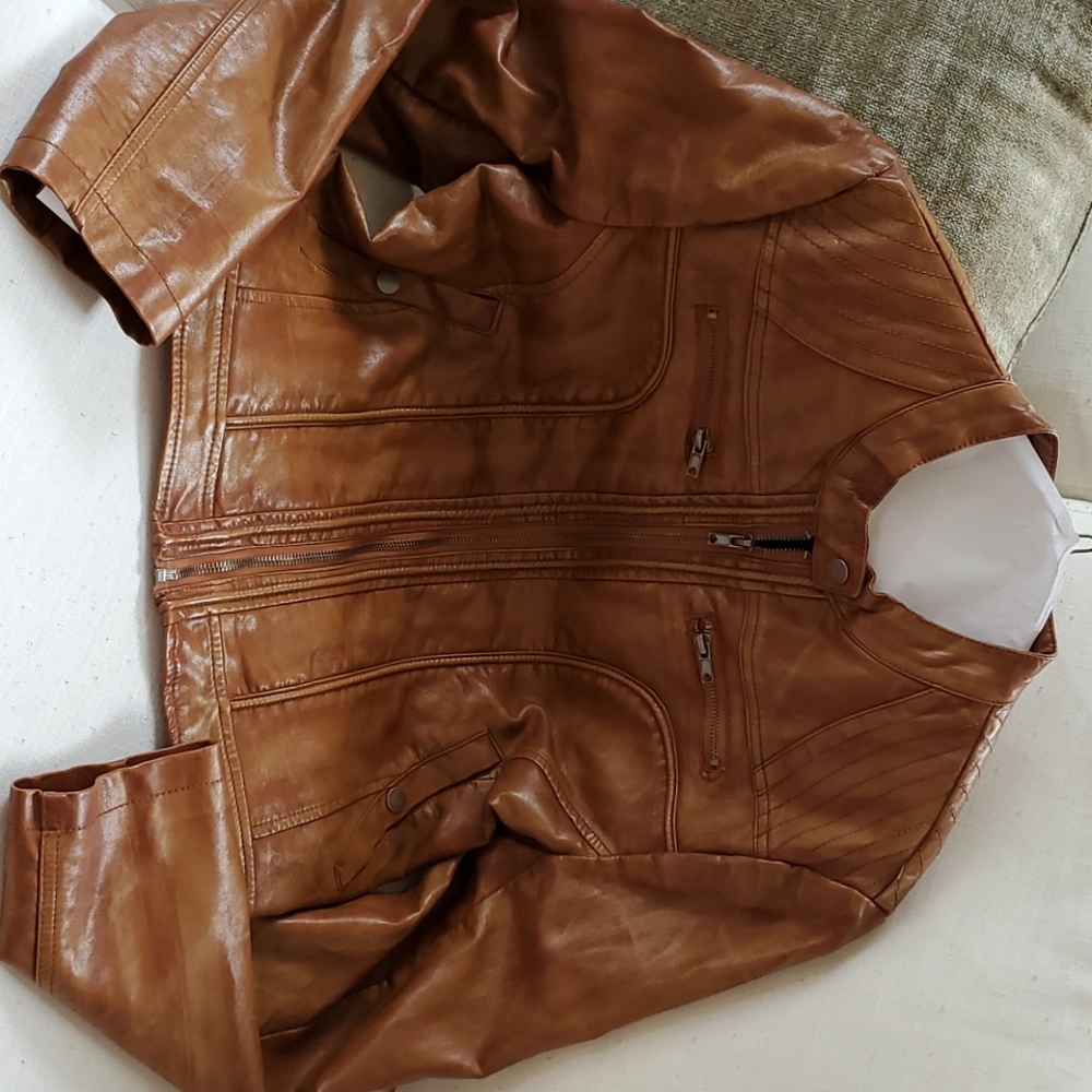 Leather jacket